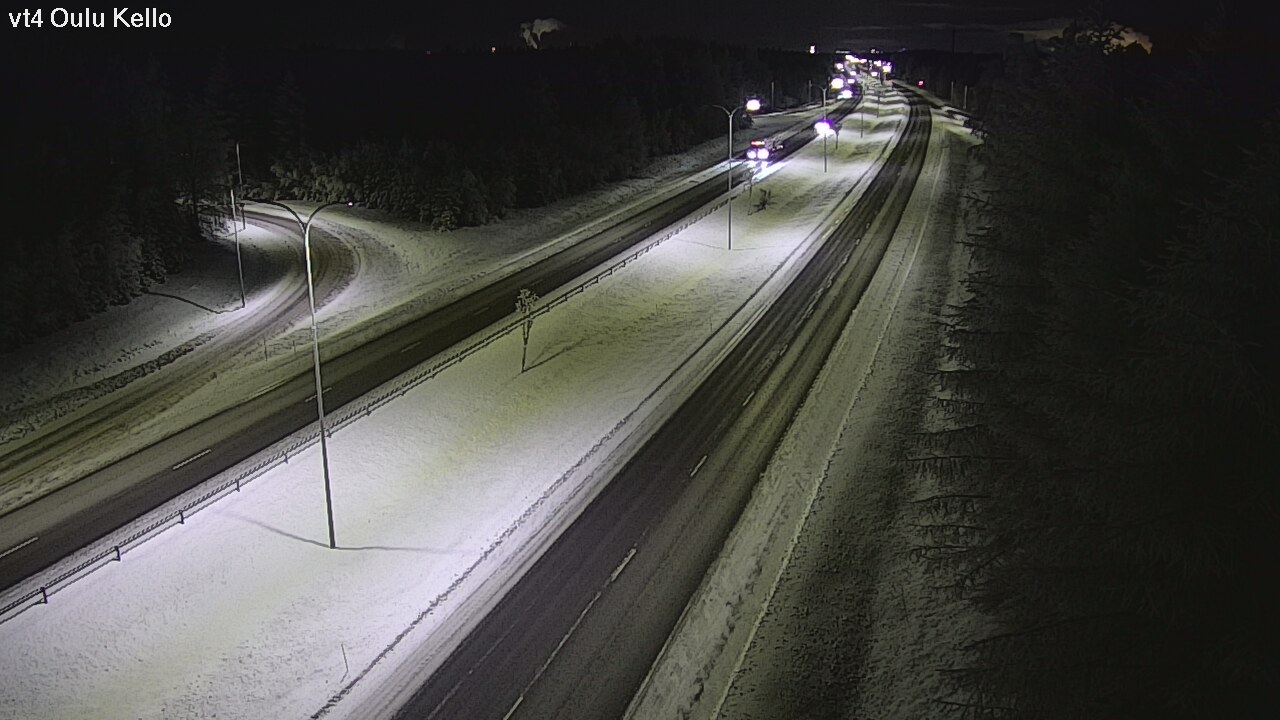Kelikamerat Kuva Tie 4 Oulu, Kello, Oulu, Pohjois-Pohjanmaa