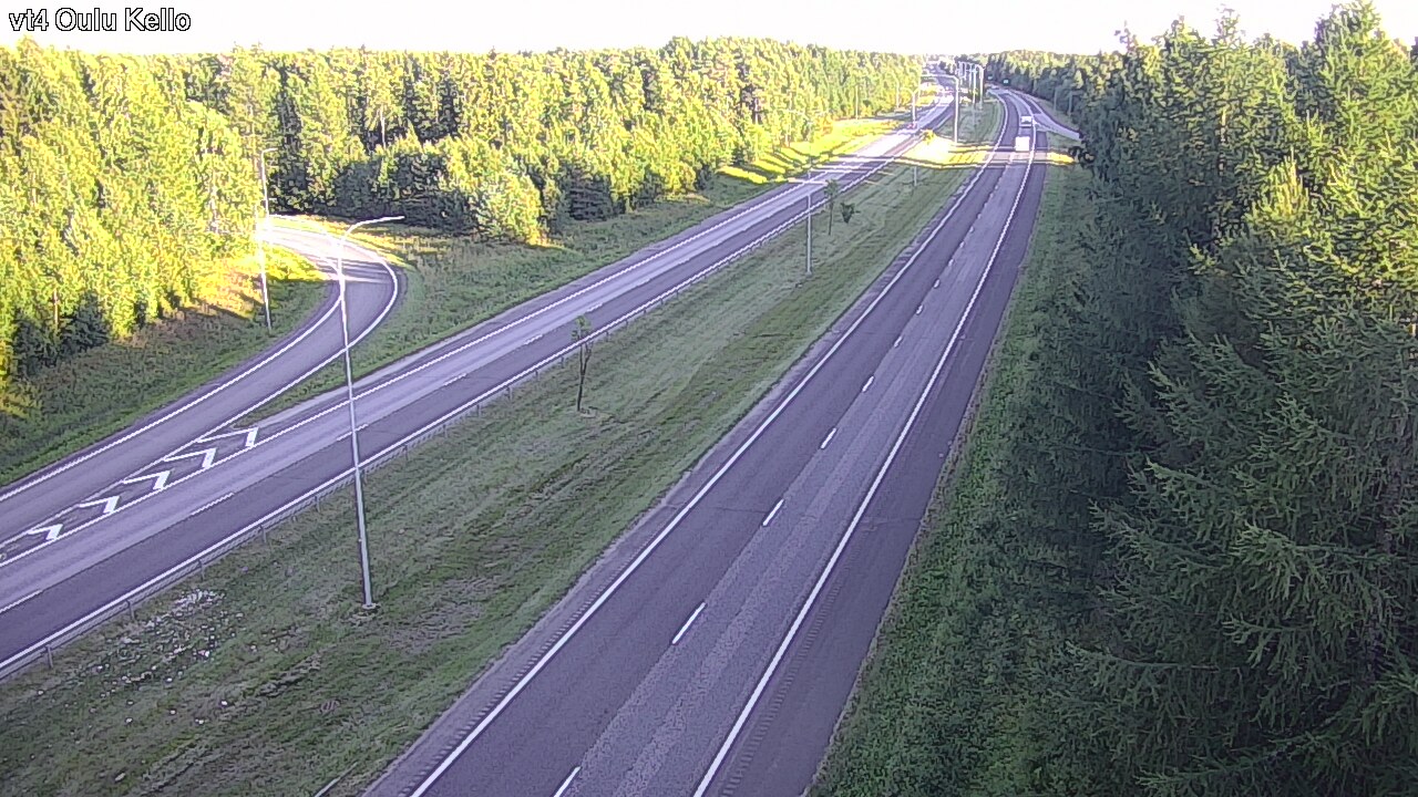 Kelikamerat Kuva Tie 4 Oulu, Kello, Oulu, Pohjois-Pohjanmaa
