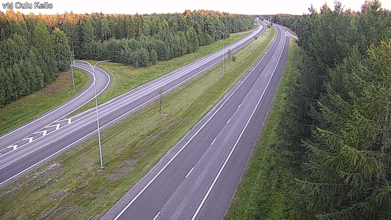 Kelikamerat Kuva Tie 4 Oulu, Kello, Oulu, Pohjois-Pohjanmaa