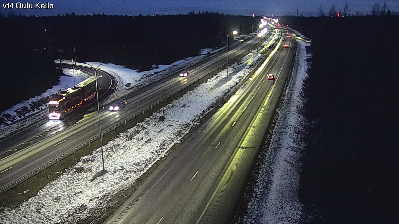 Kelikamerat Kuva Tie 4 Oulu, Kello, Oulu, Pohjois-Pohjanmaa