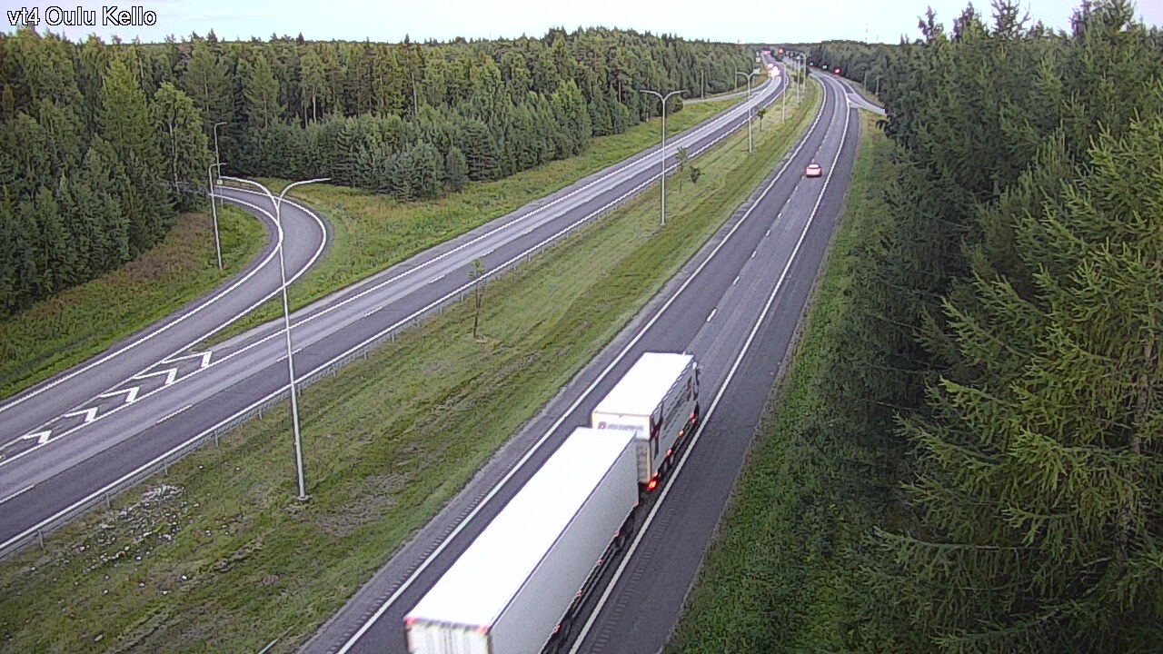 Kelikamerat Kuva Tie 4 Oulu, Kello, Oulu, Pohjois-Pohjanmaa