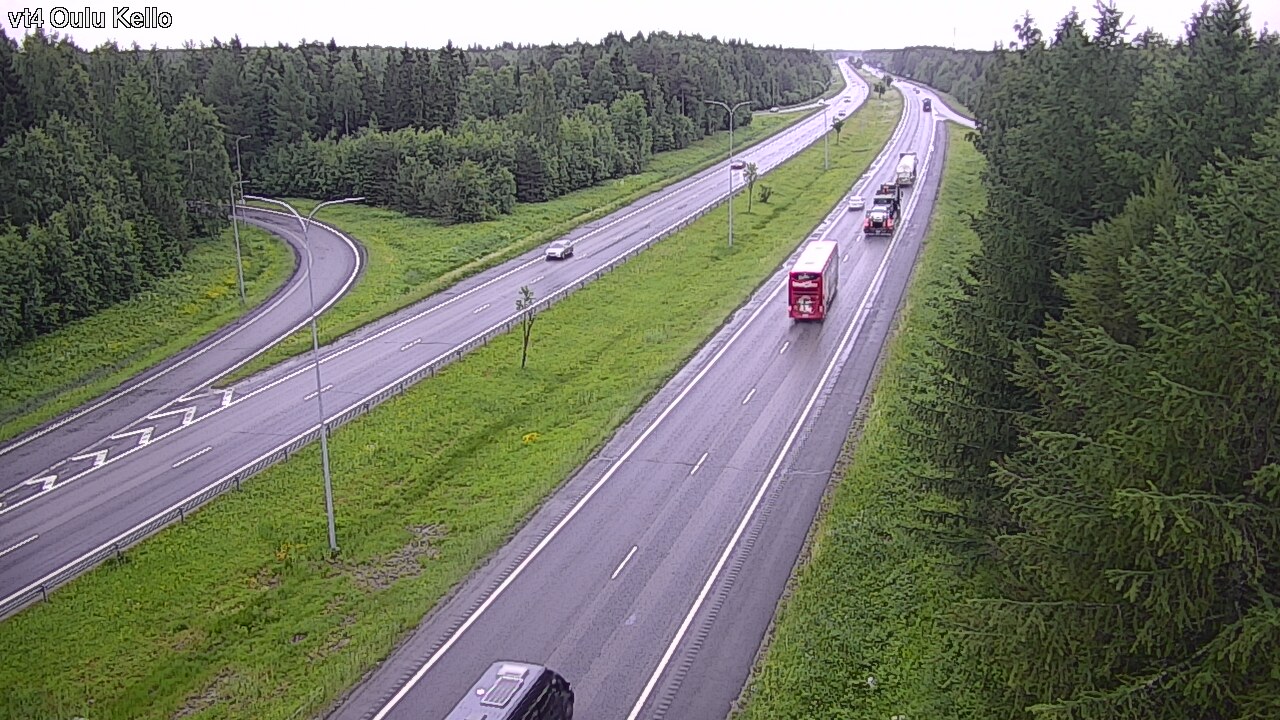 Kelikamerat Kuva Tie 4 Oulu, Kello, Oulu, Pohjois-Pohjanmaa