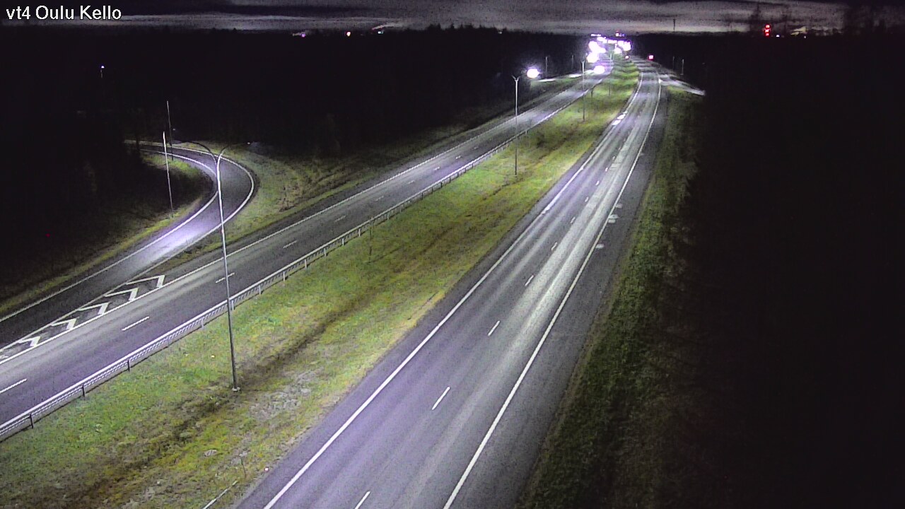 Kelikamerat Kuva Tie 4 Oulu, Kello, Oulu, Pohjois-Pohjanmaa