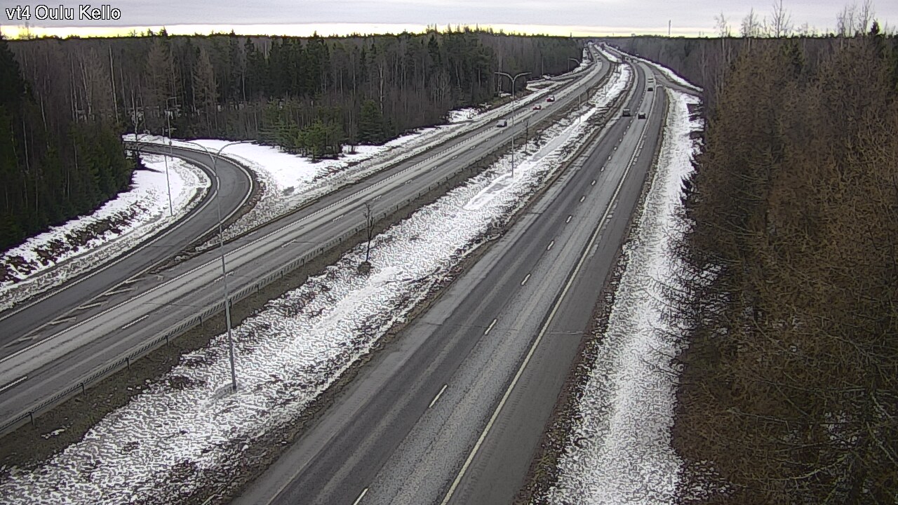 Kelikamerat Kuva Tie 4 Oulu, Kello, Oulu, Pohjois-Pohjanmaa