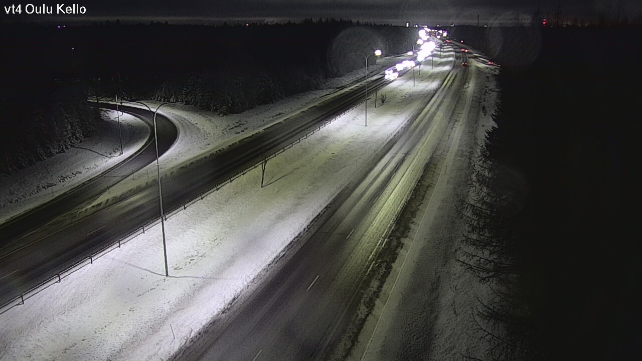 Kelikamerat Kuva Tie 4 Oulu, Kello, Oulu, Pohjois-Pohjanmaa