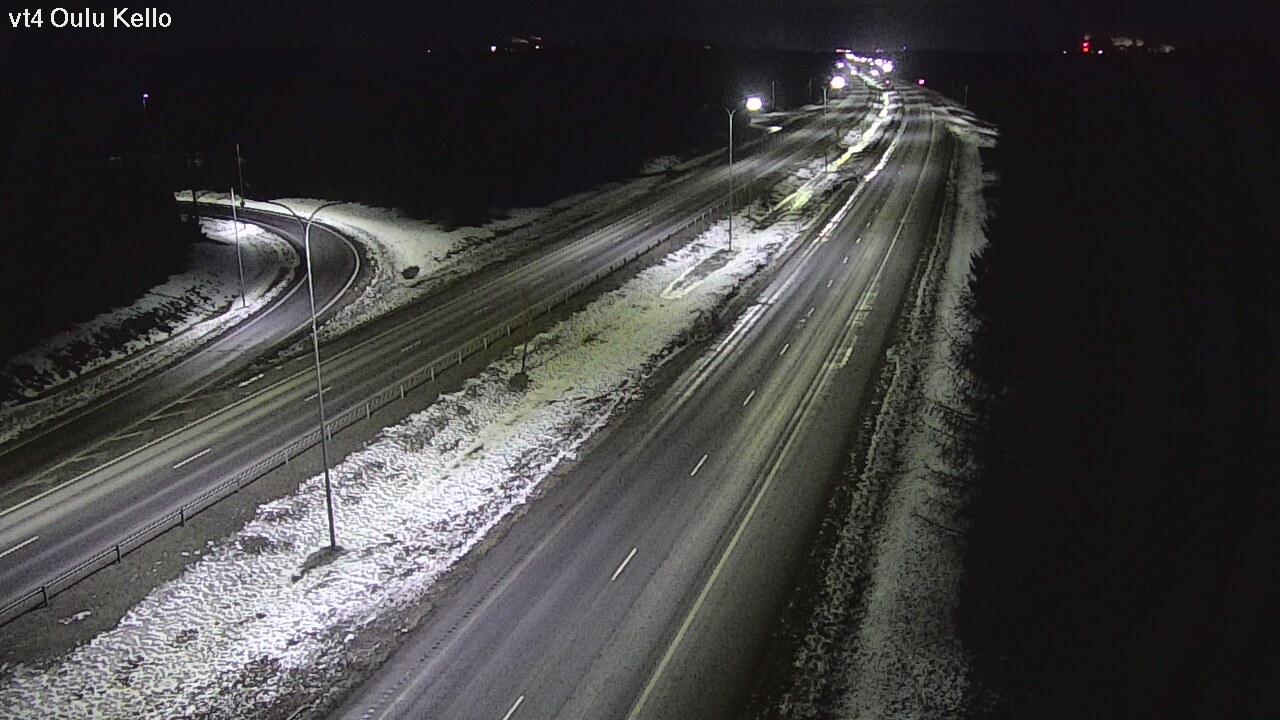 Kelikamerat Kuva Tie 4 Oulu, Kello, Oulu, Pohjois-Pohjanmaa