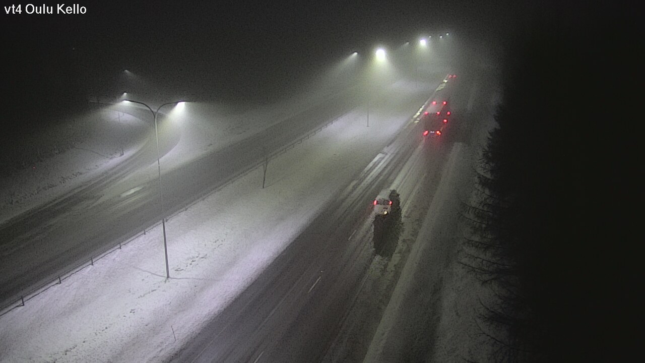 Kelikamerat Kuva Tie 4 Oulu, Kello, Oulu, Pohjois-Pohjanmaa