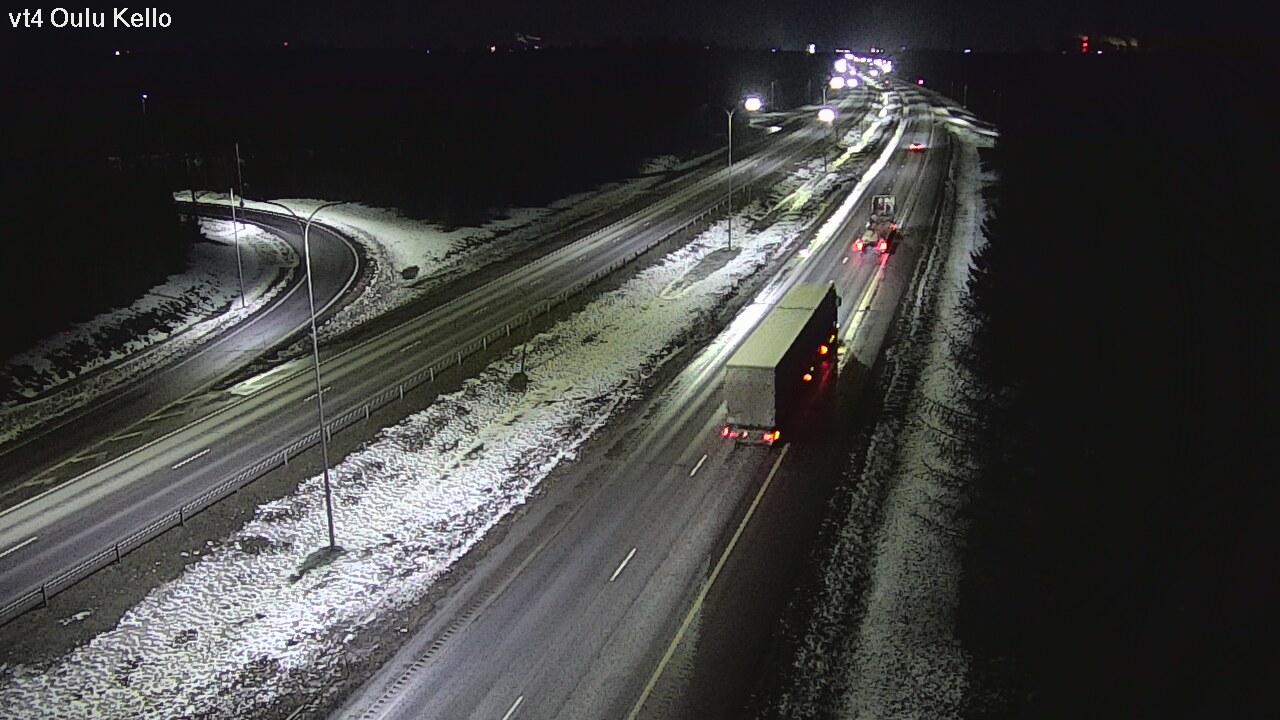 Kelikamerat Kuva Tie 4 Oulu, Kello, Oulu, Pohjois-Pohjanmaa