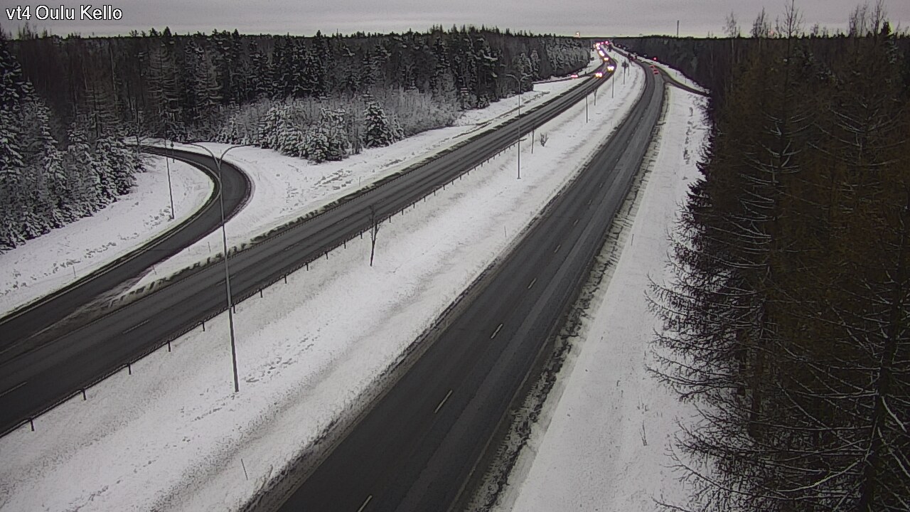 Kelikamerat Kuva Tie 4 Oulu, Kello, Oulu, Pohjois-Pohjanmaa