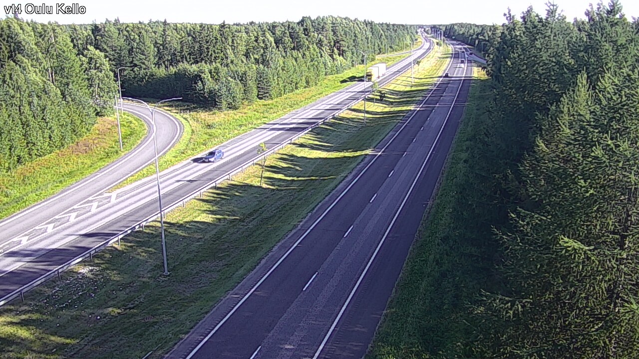 Kelikamerat Kuva Tie 4 Oulu, Kello, Oulu, Pohjois-Pohjanmaa