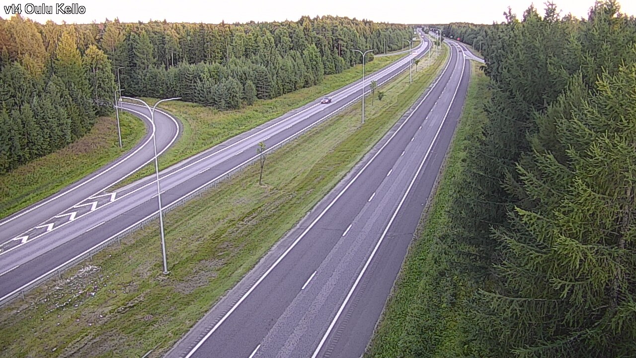 Kelikamerat Kuva Tie 4 Oulu, Kello, Oulu, Pohjois-Pohjanmaa