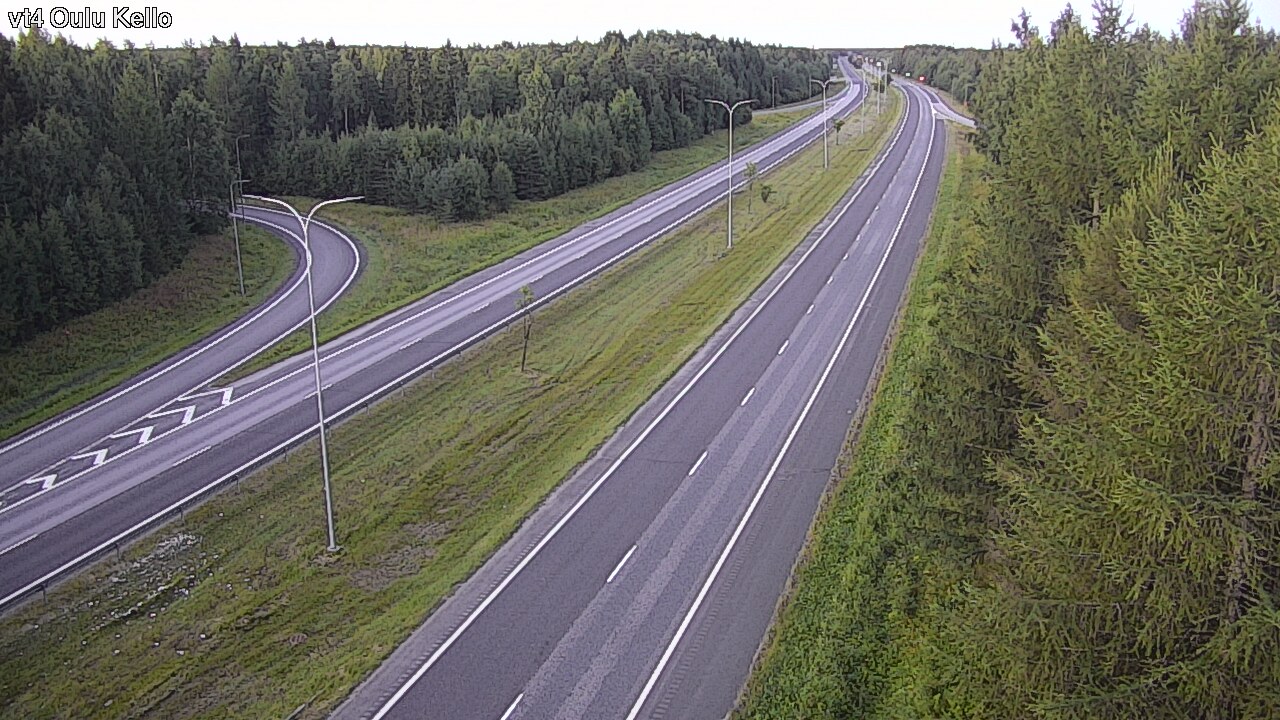 Kelikamerat Kuva Tie 4 Oulu, Kello, Oulu, Pohjois-Pohjanmaa