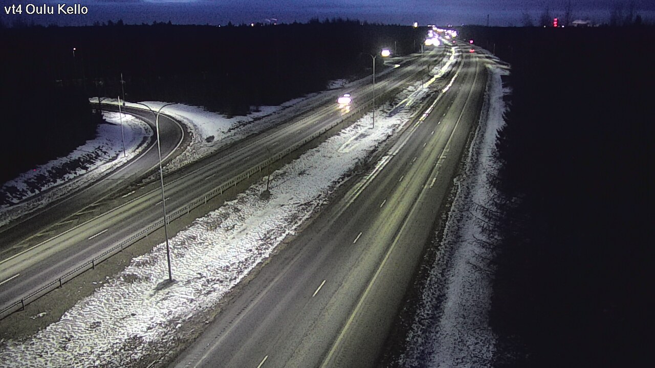 Kelikamerat Kuva Tie 4 Oulu, Kello, Oulu, Pohjois-Pohjanmaa