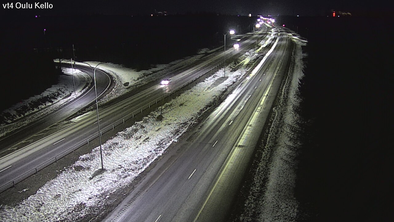 Kelikamerat Kuva Tie 4 Oulu, Kello, Oulu, Pohjois-Pohjanmaa