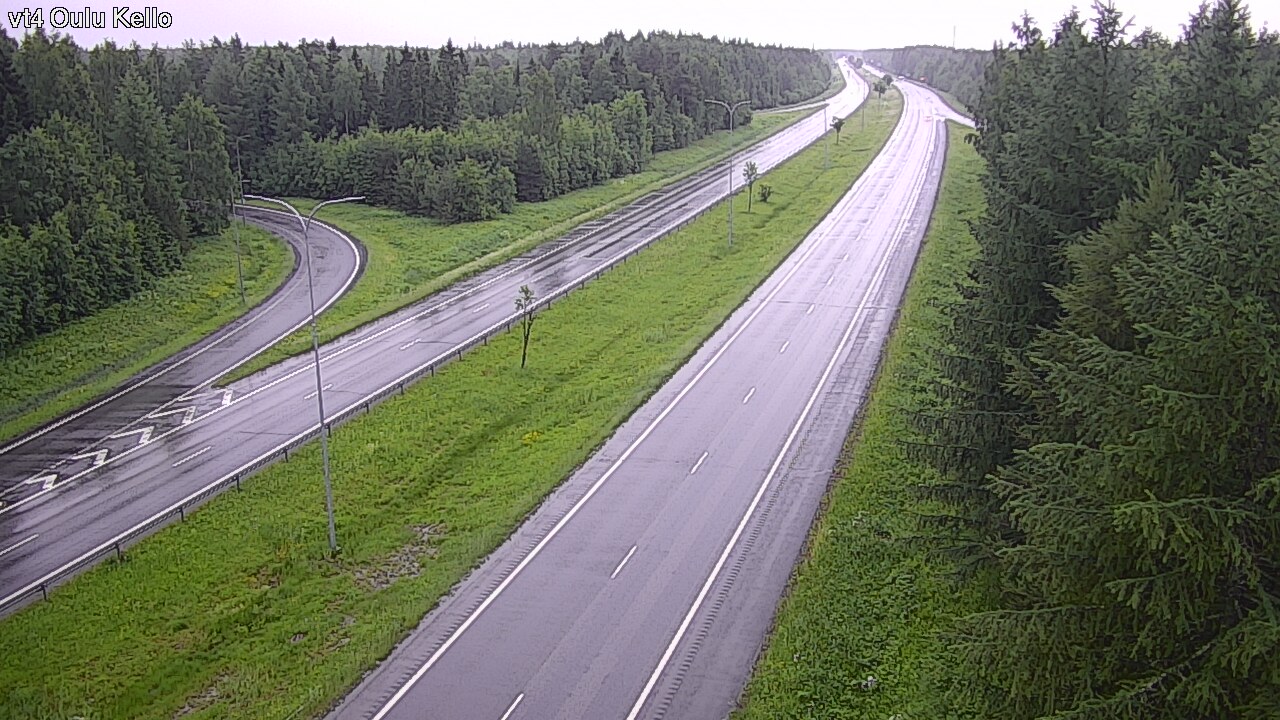Kelikamerat Kuva Tie 4 Oulu, Kello, Oulu, Pohjois-Pohjanmaa