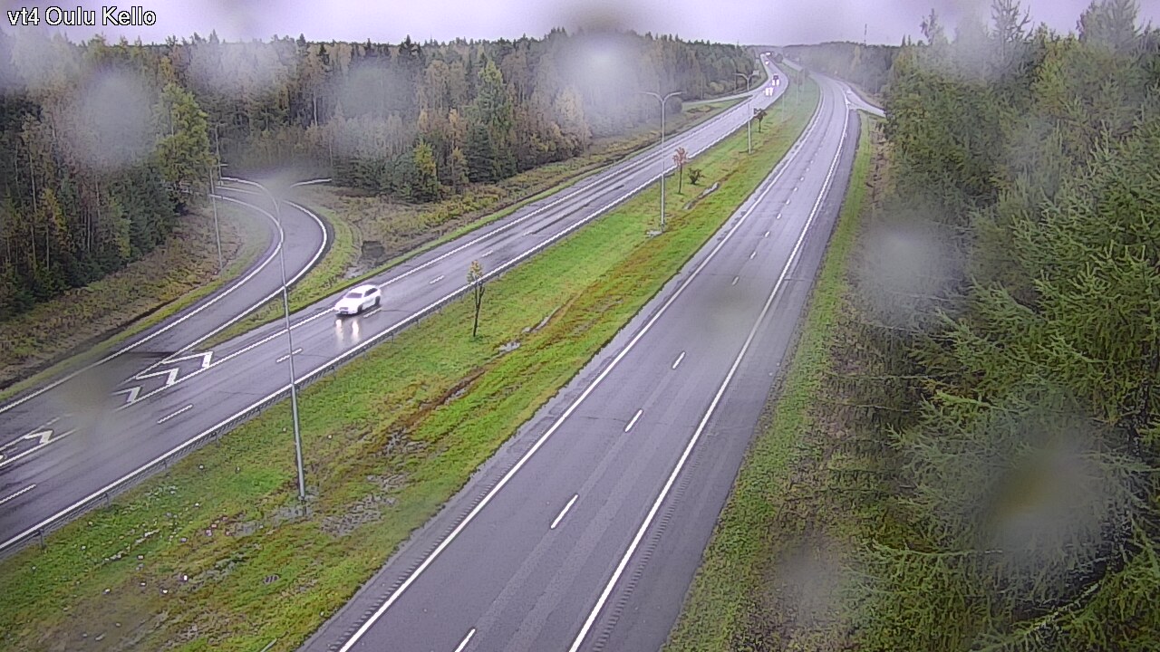 Weather Camera Image Road 4 Oulu, Kello, Oulu, Pohjois-Pohjanmaa