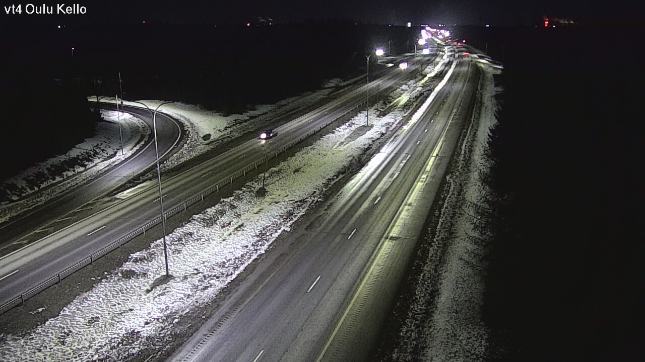 Kelikamerat Kuva Tie 4 Oulu, Kello, Oulu, Pohjois-Pohjanmaa