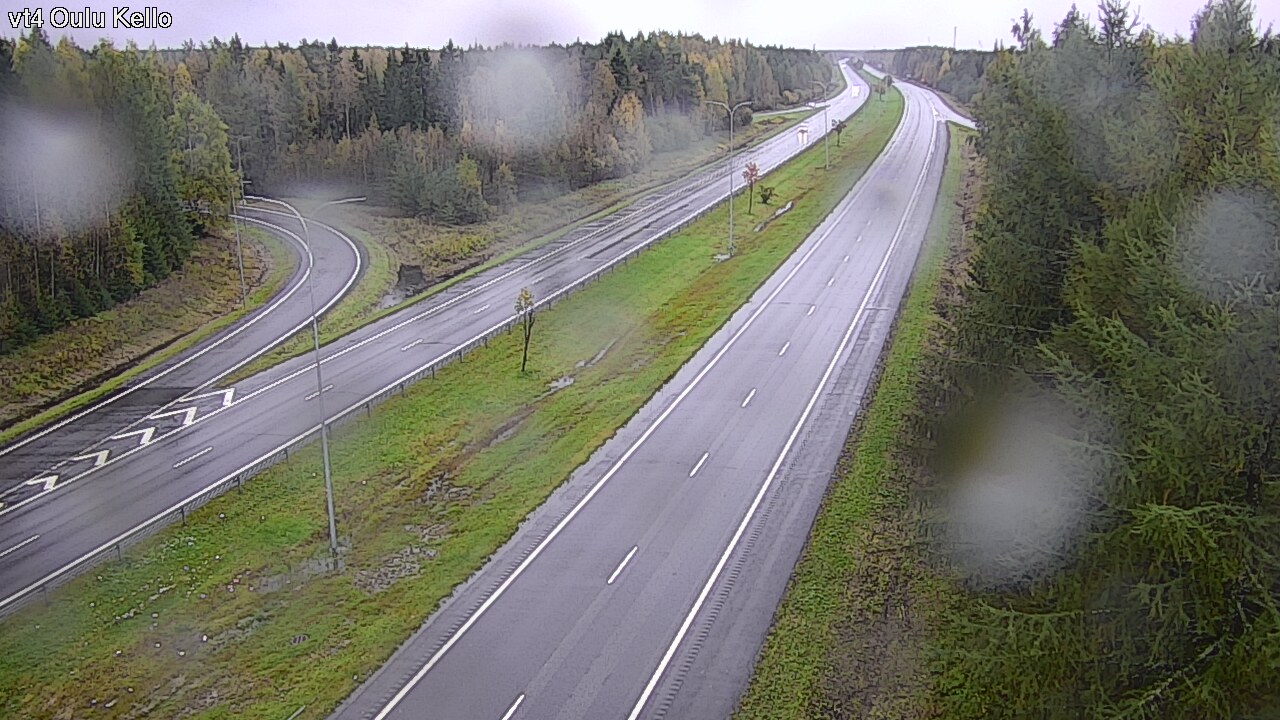Weather Camera Image Road 4 Oulu, Kello, Oulu, Pohjois-Pohjanmaa