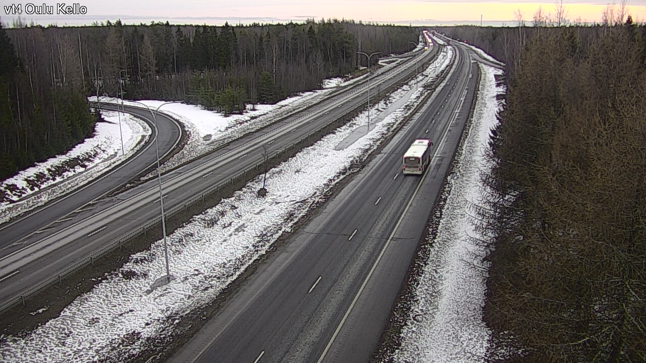 Kelikamerat Kuva Tie 4 Oulu, Kello, Oulu, Pohjois-Pohjanmaa