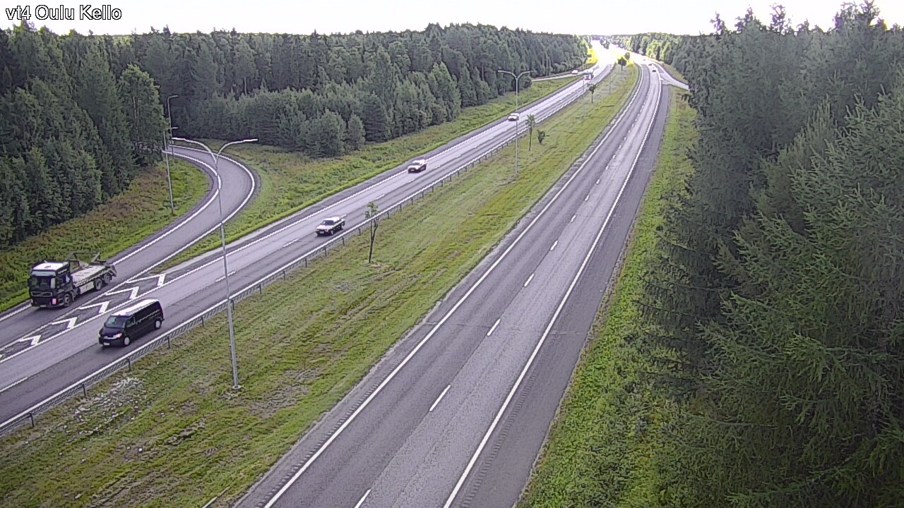 Kelikamerat Kuva Tie 4 Oulu, Kello, Oulu, Pohjois-Pohjanmaa