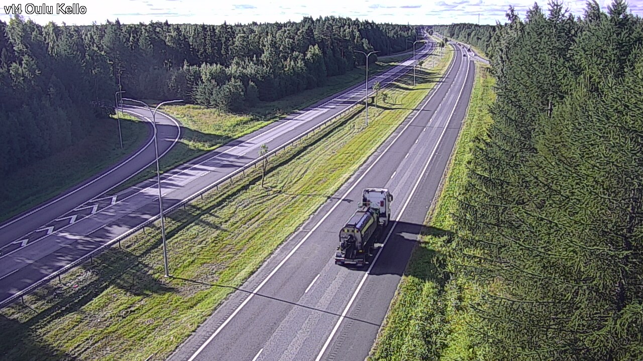 Kelikamerat Kuva Tie 4 Oulu, Kello, Oulu, Pohjois-Pohjanmaa