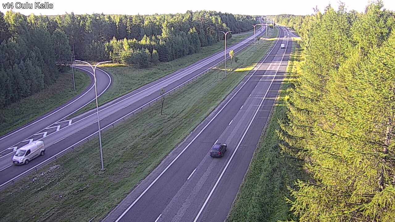 Kelikamerat Kuva Tie 4 Oulu, Kello, Oulu, Pohjois-Pohjanmaa