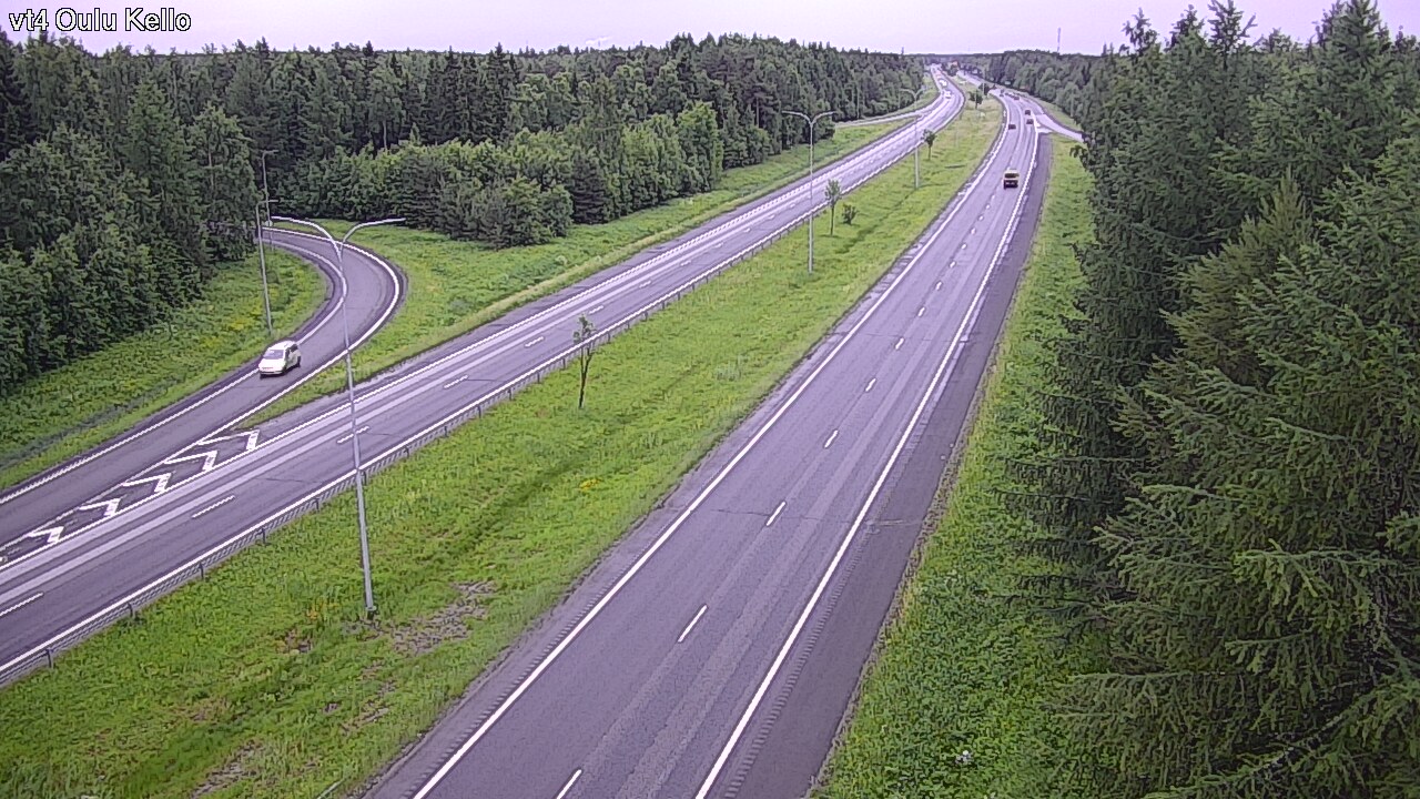 Kelikamerat Kuva Tie 4 Oulu, Kello, Oulu, Pohjois-Pohjanmaa