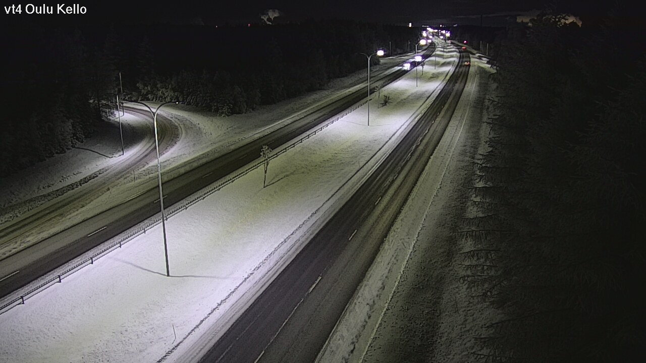 Kelikamerat Kuva Tie 4 Oulu, Kello, Oulu, Pohjois-Pohjanmaa