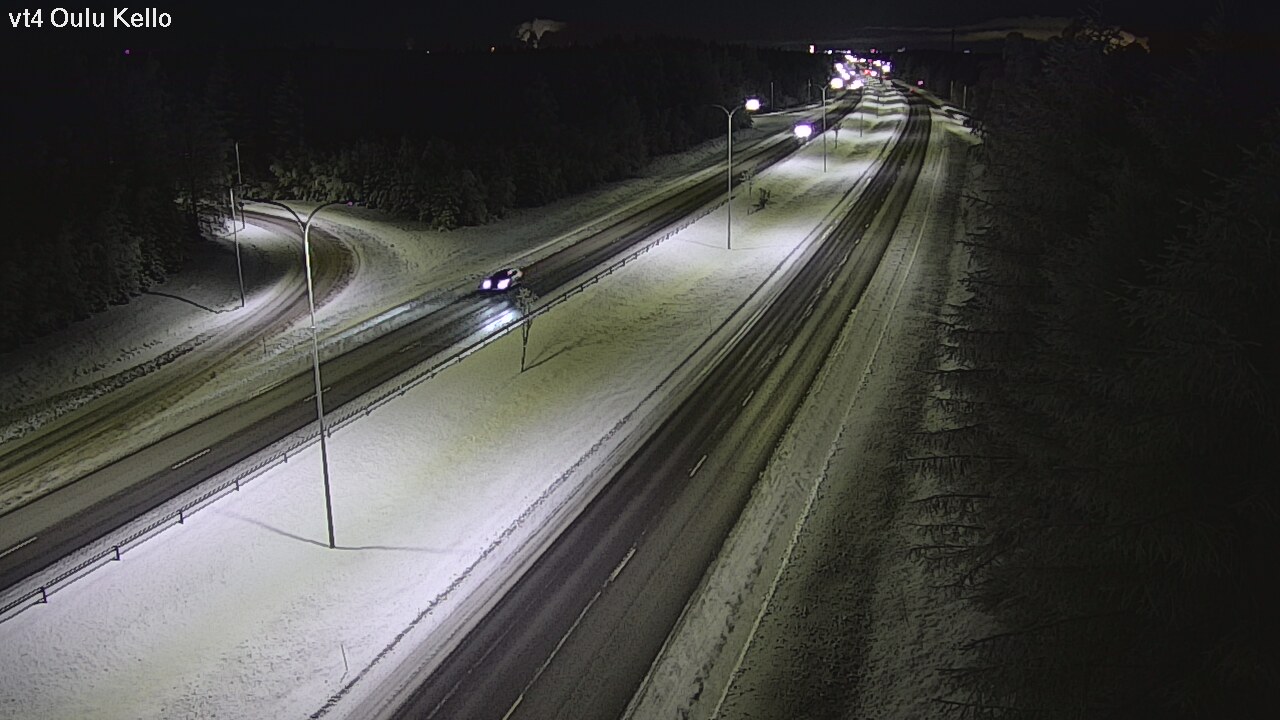 Kelikamerat Kuva Tie 4 Oulu, Kello, Oulu, Pohjois-Pohjanmaa