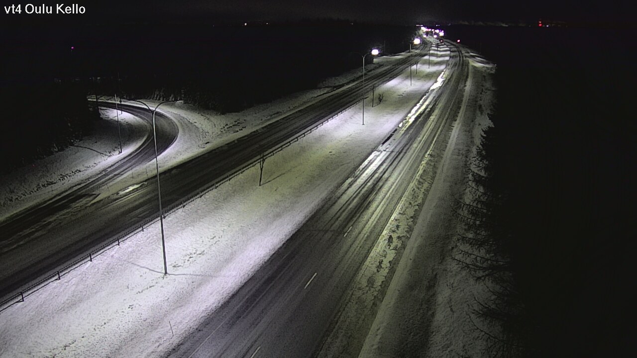 Kelikamerat Kuva Tie 4 Oulu, Kello, Oulu, Pohjois-Pohjanmaa