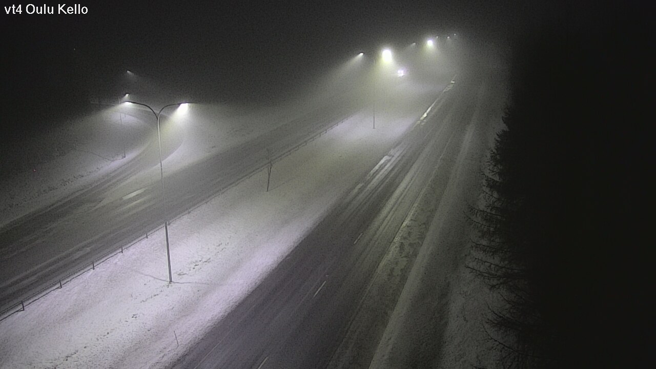 Kelikamerat Kuva Tie 4 Oulu, Kello, Oulu, Pohjois-Pohjanmaa
