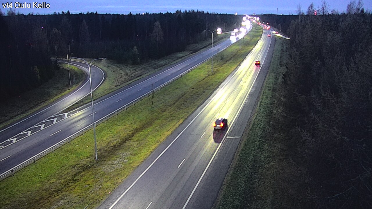 Kelikamerat Kuva Tie 4 Oulu, Kello, Oulu, Pohjois-Pohjanmaa