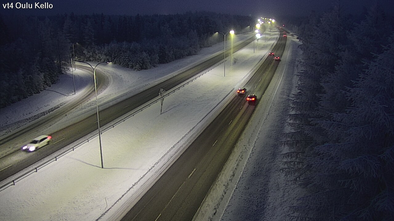 Kelikamerat Kuva Tie 4 Oulu, Kello, Oulu, Pohjois-Pohjanmaa