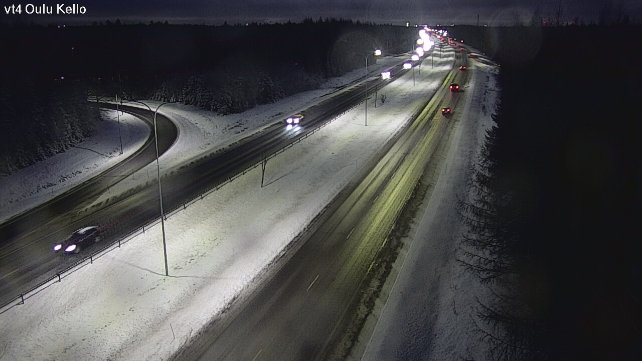 Kelikamerat Kuva Tie 4 Oulu, Kello, Oulu, Pohjois-Pohjanmaa