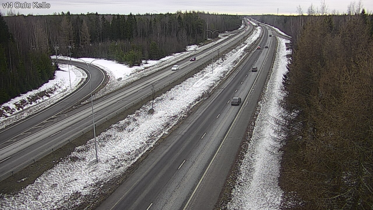 Kelikamerat Kuva Tie 4 Oulu, Kello, Oulu, Pohjois-Pohjanmaa