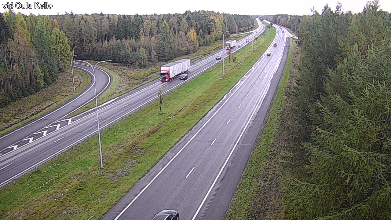 Kelikamerat Kuva Tie 4 Oulu, Kello, Oulu, Pohjois-Pohjanmaa