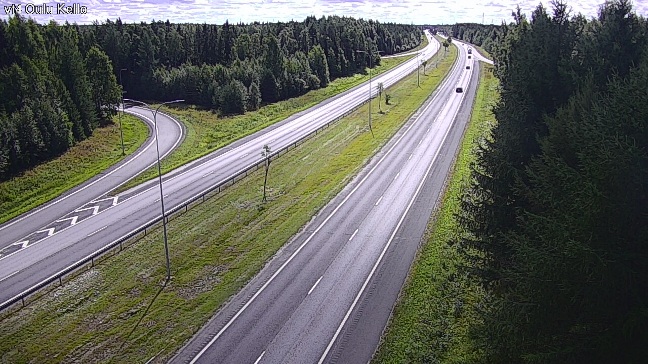 Kelikamerat Kuva Tie 4 Oulu, Kello, Oulu, Pohjois-Pohjanmaa