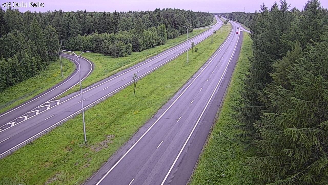 Kelikamerat Kuva Tie 4 Oulu, Kello, Oulu, Pohjois-Pohjanmaa
