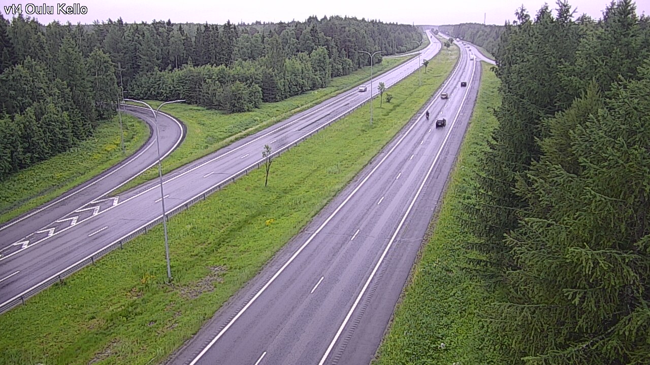 Kelikamerat Kuva Tie 4 Oulu, Kello, Oulu, Pohjois-Pohjanmaa