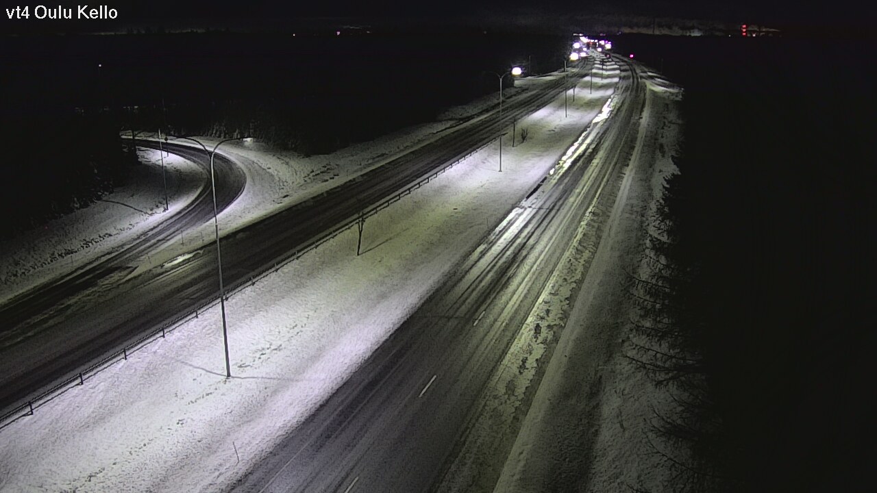 Kelikamerat Kuva Tie 4 Oulu, Kello, Oulu, Pohjois-Pohjanmaa