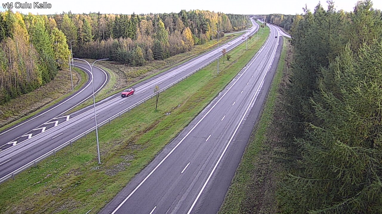Kelikamerat Kuva Tie 4 Oulu, Kello, Oulu, Pohjois-Pohjanmaa
