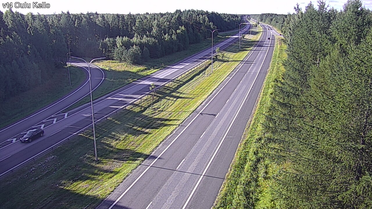 Kelikamerat Kuva Tie 4 Oulu, Kello, Oulu, Pohjois-Pohjanmaa