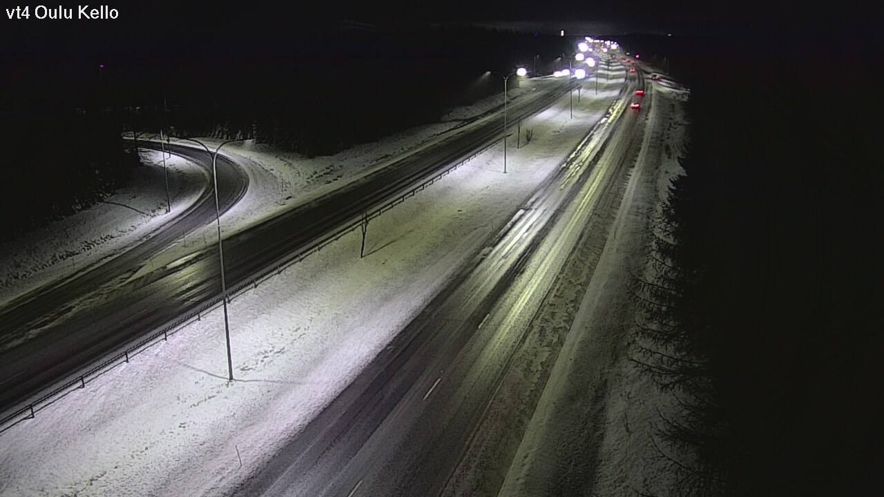 Kelikamerat Kuva Tie 4 Oulu, Kello, Oulu, Pohjois-Pohjanmaa