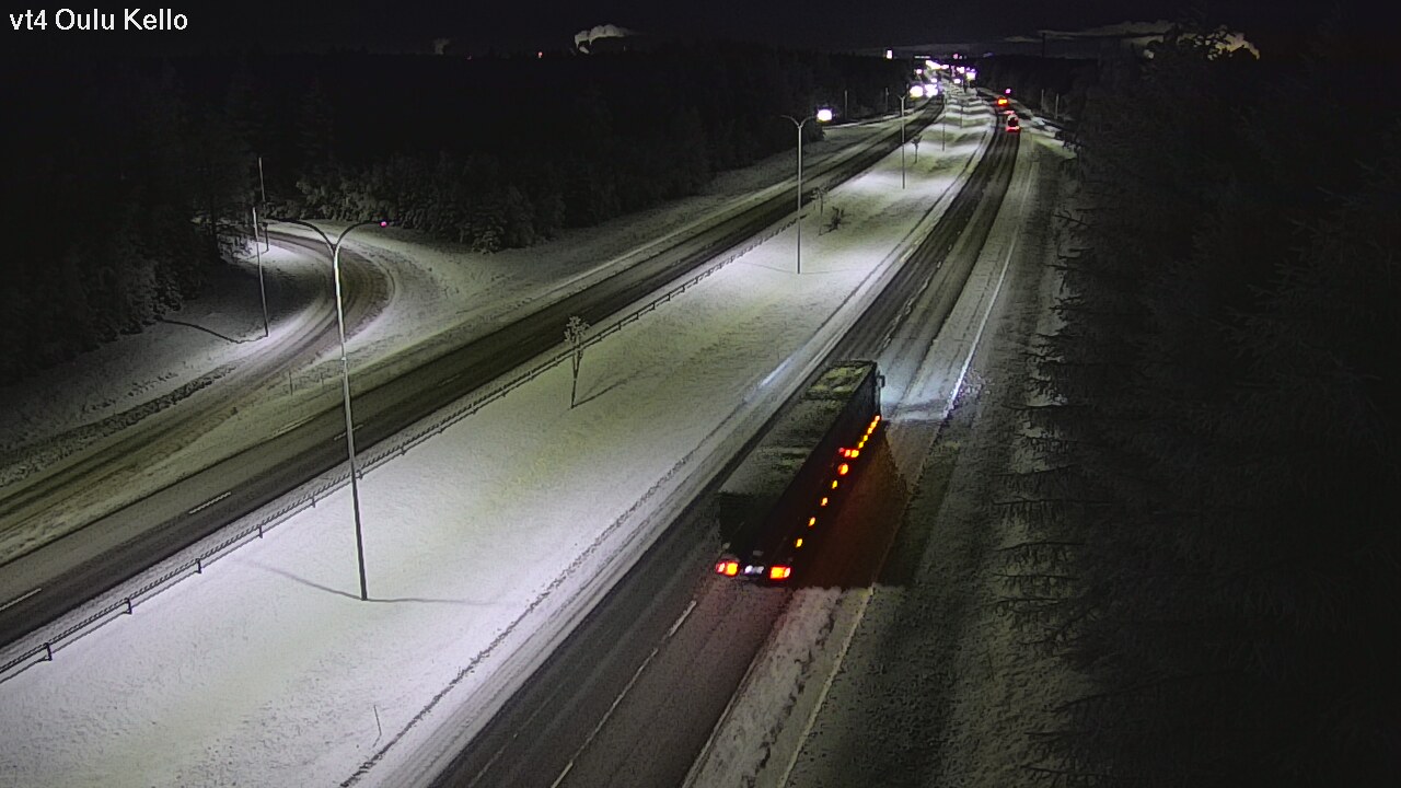 Kelikamerat Kuva Tie 4 Oulu, Kello, Oulu, Pohjois-Pohjanmaa