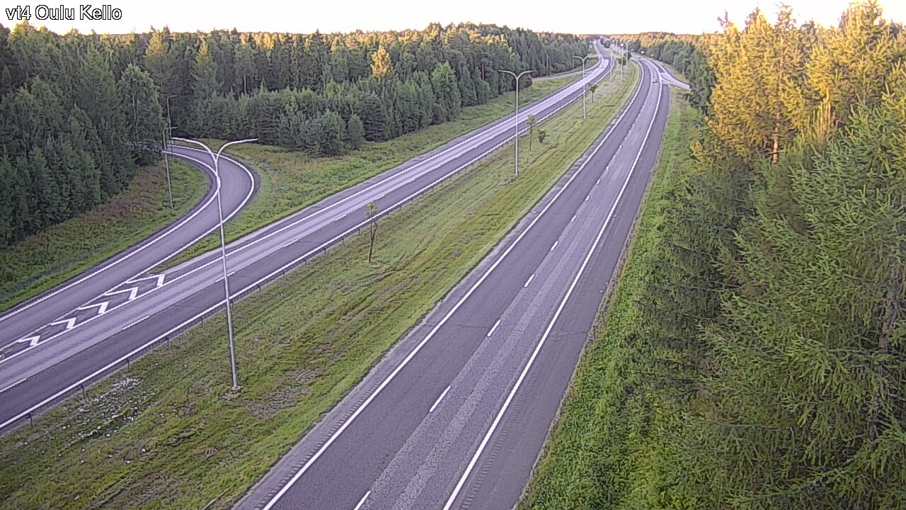 Kelikamerat Kuva Tie 4 Oulu, Kello, Oulu, Pohjois-Pohjanmaa