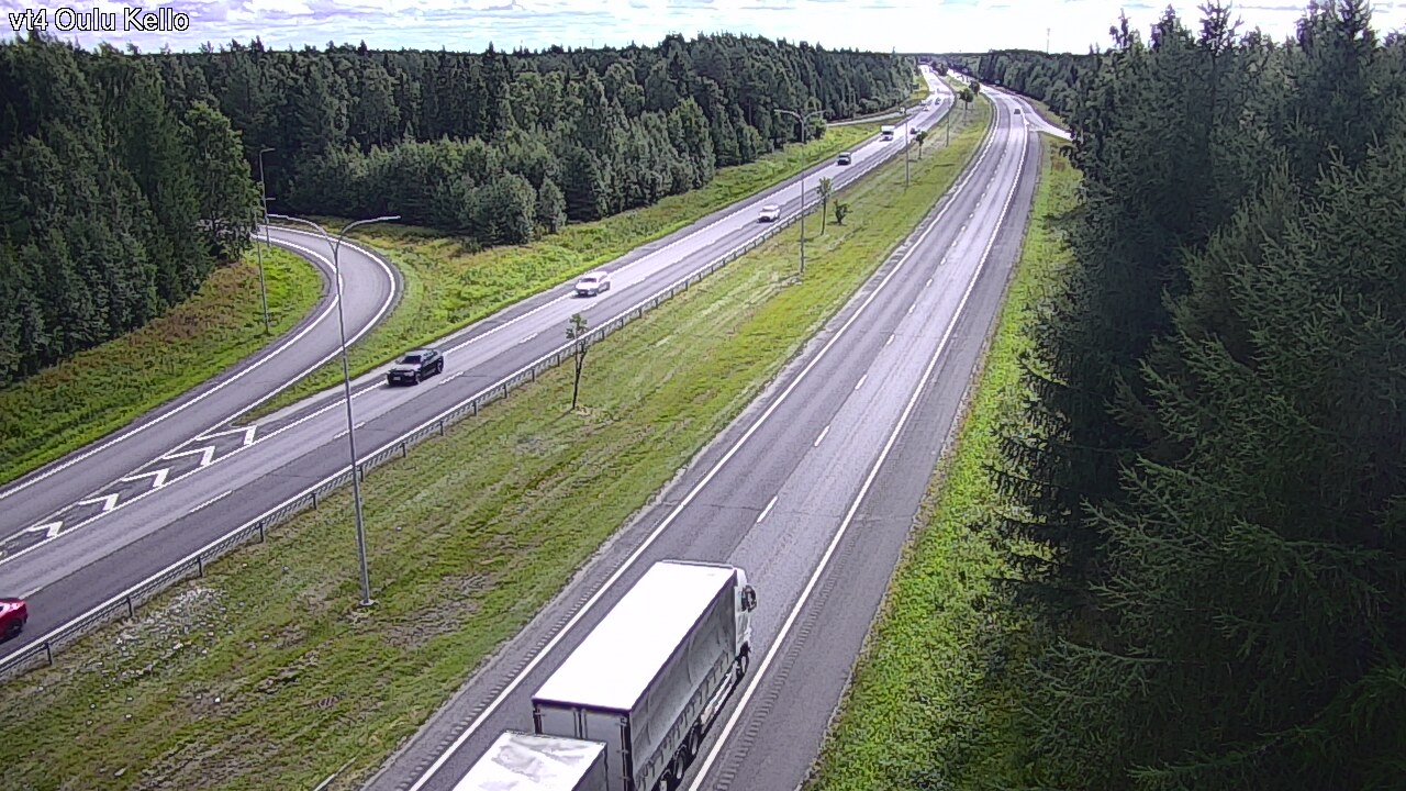 Kelikamerat Kuva Tie 4 Oulu, Kello, Oulu, Pohjois-Pohjanmaa