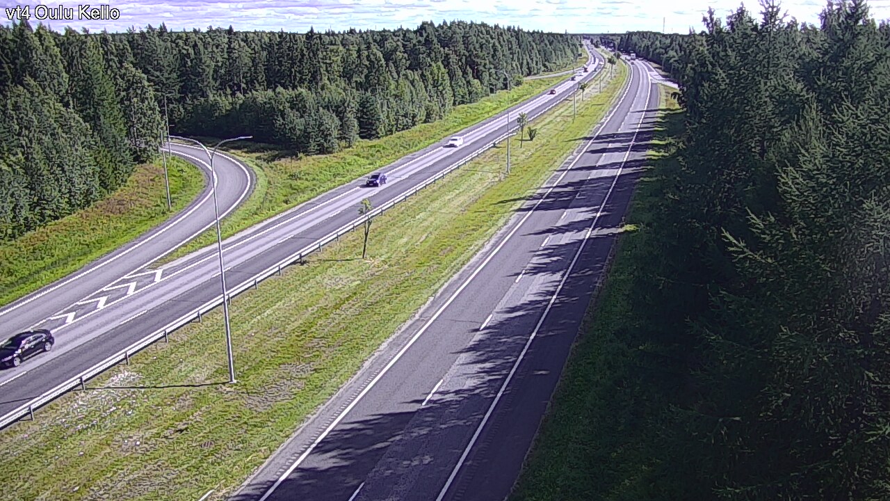 Kelikamerat Kuva Tie 4 Oulu, Kello, Oulu, Pohjois-Pohjanmaa