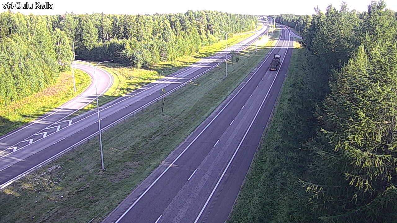 Kelikamerat Kuva Tie 4 Oulu, Kello, Oulu, Pohjois-Pohjanmaa