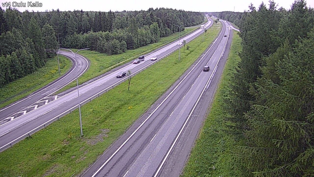 Kelikamerat Kuva Tie 4 Oulu, Kello, Oulu, Pohjois-Pohjanmaa