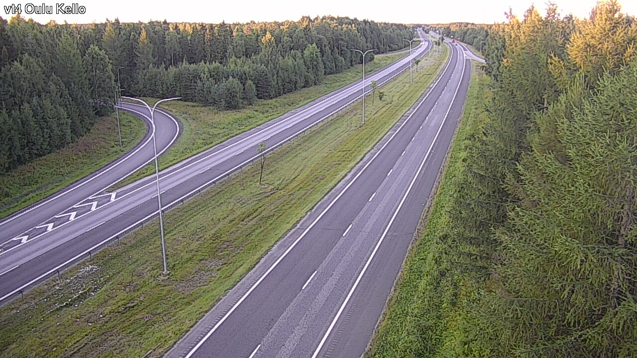 Kelikamerat Kuva Tie 4 Oulu, Kello, Oulu, Pohjois-Pohjanmaa